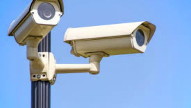 Image of two CCTV cameras